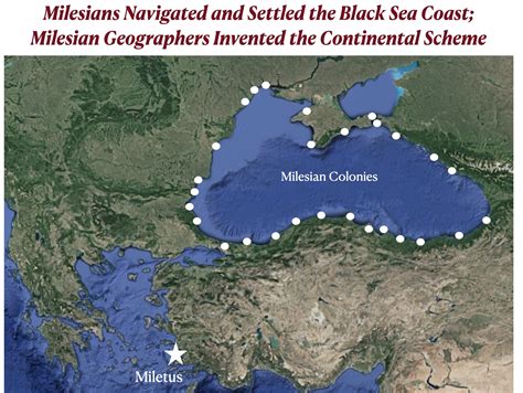 Miletus, The Black Sea, and the Origin of the Continental Scheme of Global Division - GeoCurrents