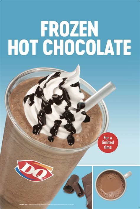 DQ Frozen Hot Chocolate Is BACKKK! - Focus Daily News