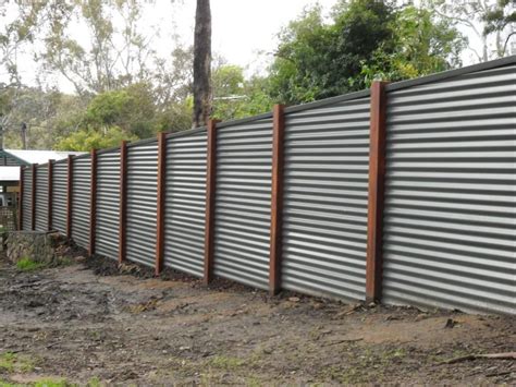 Corrugated metal fence, Aluminum fence, Metal fence panels