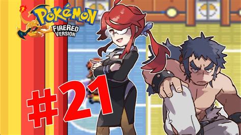 Let's Play Pokemon Fire Red - Part 21 - Elite Four Lorelei and Bruno. - YouTube