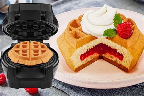 This stuffed waffle maker will elevate your brunch game for $30