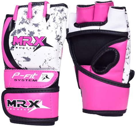 MRX MMA Gloves Boxing Gloves for Men & Women | Kickboxing Gloves with ...