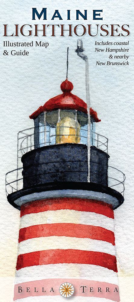 Map & Guide to Maine Lighthouses – Lighthouse Digest