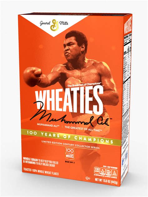 Wheaties Century Collection Gold Box #1: Muhammad Ali – Wheaties Shop