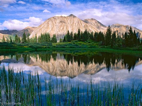 White Rock Mountain Reflection | Maroon Bells-Snowmass Wilderness, Colorado | Skyline Press