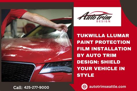 Llumar Paint Protection Film Installation, Auto Trim Design, Automotive Protection, Precision ...