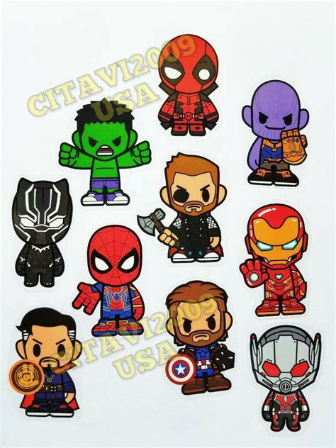 Avengers Cute Cartoon