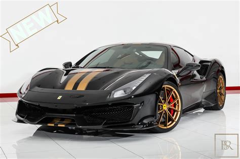 Ferrari 488 Pista Speed For Sale New 2020 Ferrari 488 Pista Limited Serie Black For Super Rich