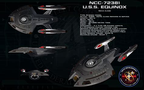 Nova class ortho - USS Equinox by unusualsuspex on DeviantArt | Star trek starships, Starfleet ...