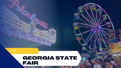 GEORGIA STATE FAIR 2023#rides - YouTube