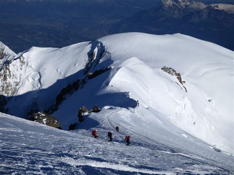 Climbing Mont Blanc in 5 days. 5-day trip. IFMGA leader