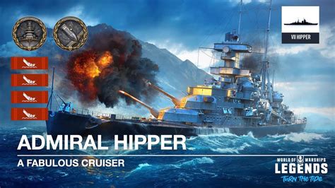 Admiral Hipper - A Fabulous Cruiser (World of Warships: Legends Xbox Series X) - YouTube