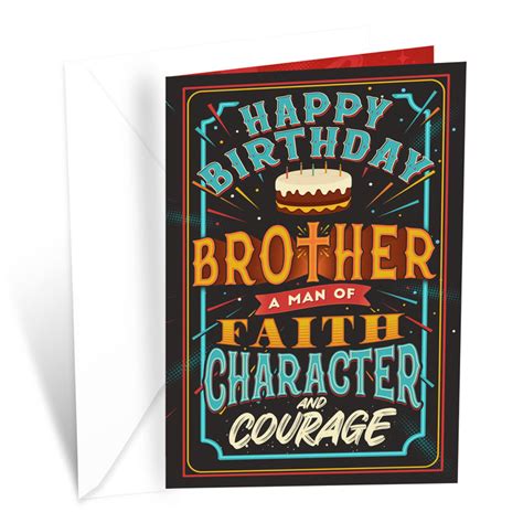 Religious Birthday Card For Brother — Prime Greetings