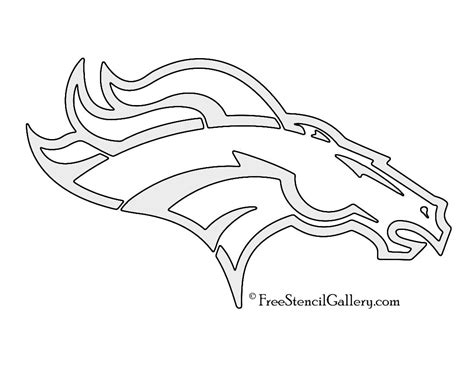 Broncos Logo Coloring Page - Denver Broncos Coloring Pages | Educative Printable ... : We have ...