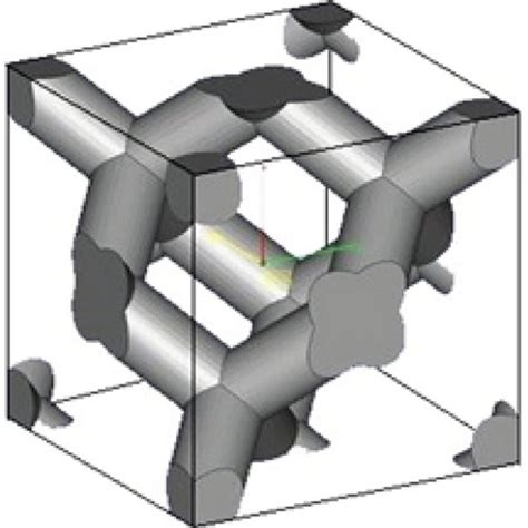 Diamond lattice structure from Materialize Magics database | Download ...