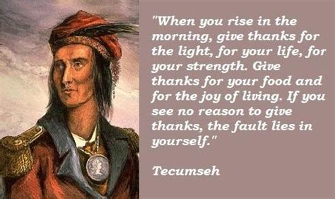 Tecumseh Quotes Death. QuotesGram