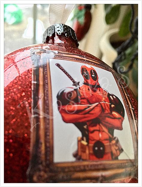 Deadpool ornament Deadpool Christmas ornament Deadpool gift | Etsy