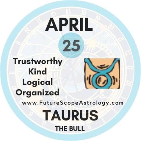 April 25 Zodiac (Taurus) Birthday: Personality, Birthstone ...