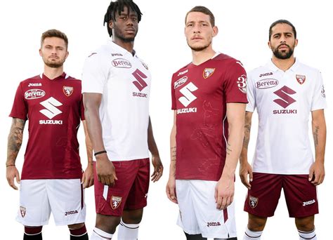 Torino 2020-21 Joma Home & Away Kits | 20/21 Kits | Football shirt blog