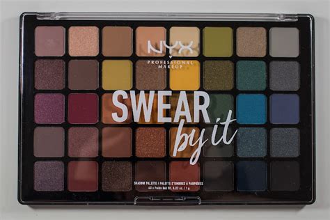 WARPAINT and Unicorns: NYX Swear By It Shadow Palette : Swatches & Review
