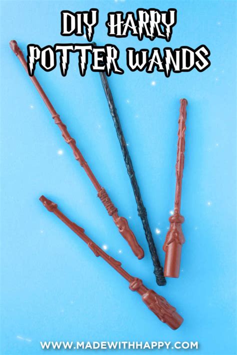 How to Easily Make DIY Harry Potter Wands | Simply Bessy | Easy Crafts