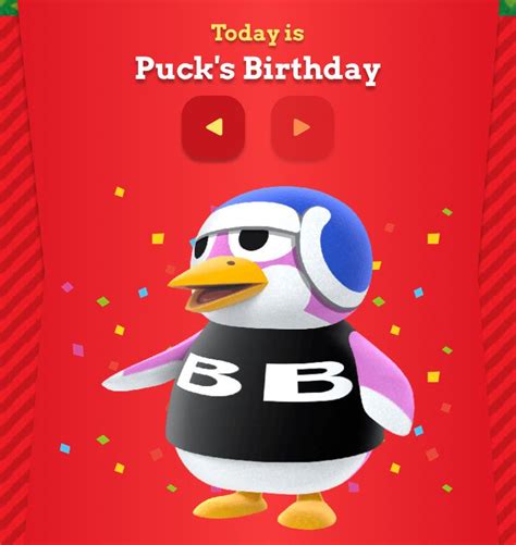 happy birthday Puck! : r/AnimalCrossing