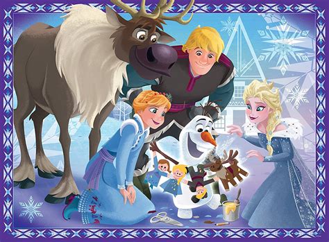 Buy Ravensburger Disney Frozen, Olaf'S Adventures Xxl 100Pc Jigsaw Puzzle