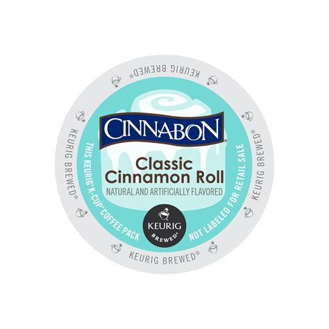 Cinnabon Classic Cinnamon Roll Coffee - 24 Count - Hanson Beverage Service