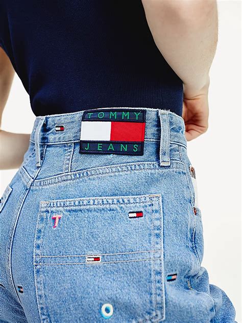 High Rise Mom Fit Jeans | DENIM | Tommy Hilfiger