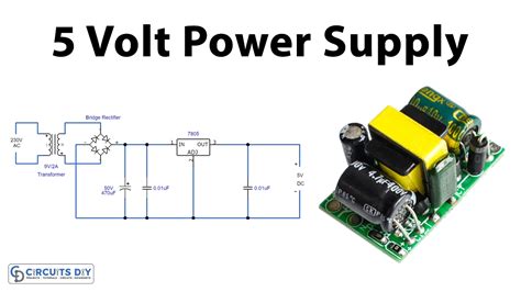 5v 2a Power Supply Circuit Diagram