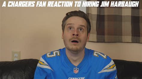 A Chargers Fan Reaction to Hiring Jim Harbaugh - YouTube