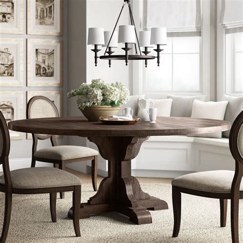 Large Round Dining Tables Seats 10 - Foter