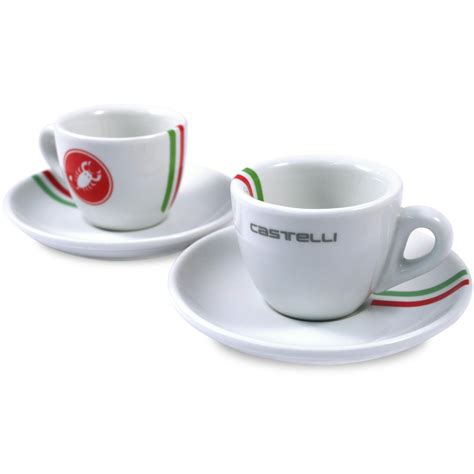 Castelli Cafe Castelli Espresso Cups - Castelli Themed Gift Ideas | Castelli Cafe UK | Espresso ...