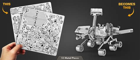 Metal Earth Mars Rover 3D Model Kit - Innovatoys