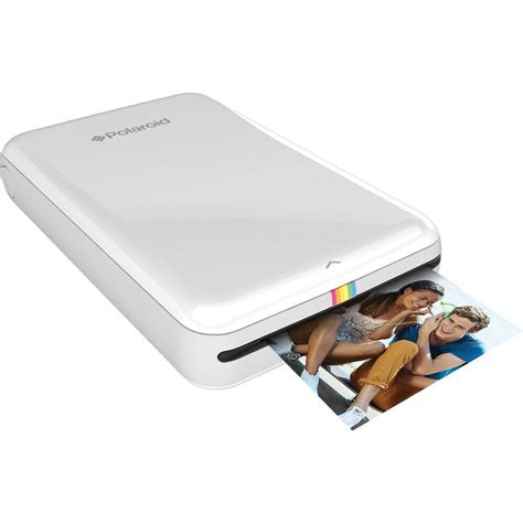 Polaroid ZIP Mobile Printer (White) POLMP01W B&H Photo Video