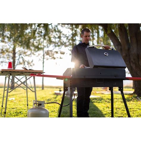 Camp Chef Deluxe Single 16-in Burner Steel Attachable Grill Box BB90L at Lowes.com