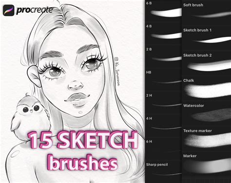 Procreate Sketch Brushes. Procreate Sketching Brush - Etsy UK