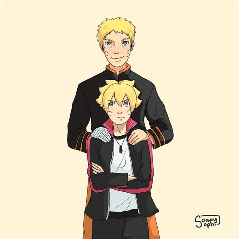 Father and Son : r/Boruto