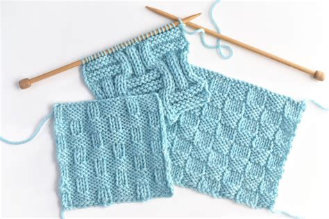 How to Knit the Basketweave Stitch