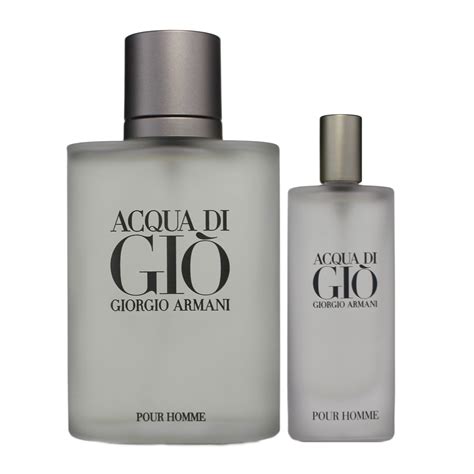 Acqua Di Gio Giorgio Armani Acqua Di Gio 2 Pc. Gift Set For Men | Edt 3 ...