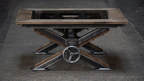 The Steampunk Coffee Table | Steel Vintage