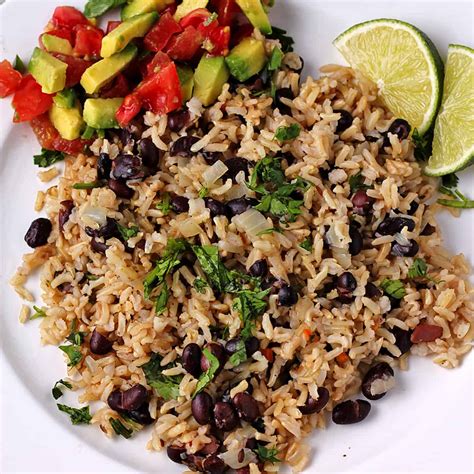 one-pot rice and beans - Vegan with Gusto