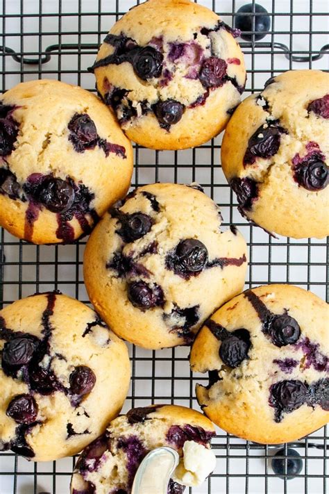 Bakery Style Blueberry Muffins - Craving Home Cooked