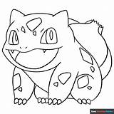 Bulbasaur Coloring Page  Easy Drawing Guides sketch template
