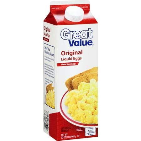 Great Value Original Liquid Eggs, 32 oz - Walmart.com