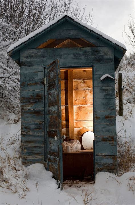 A Look At The Best Bathrooms Around The World | Outhouse, Old barns ...