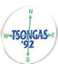 Paul Tsongas Campaign Buttons and Pins for 1992 Tsongas Campaign