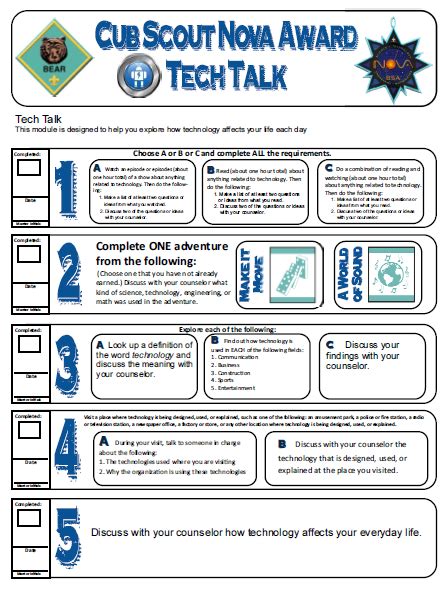 Pin on Cub Scout NOVA STEM