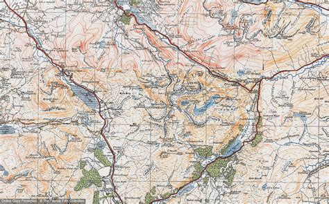 Map Showing Snowdon In Kent