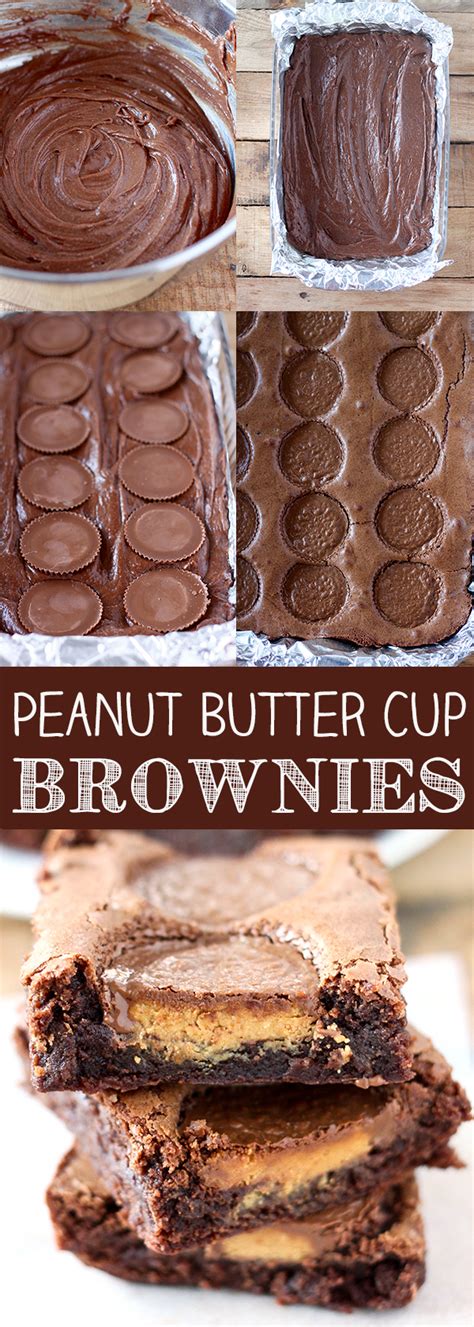 Reese's Peanut Butter Cup Brownies - No. 2 Pencil